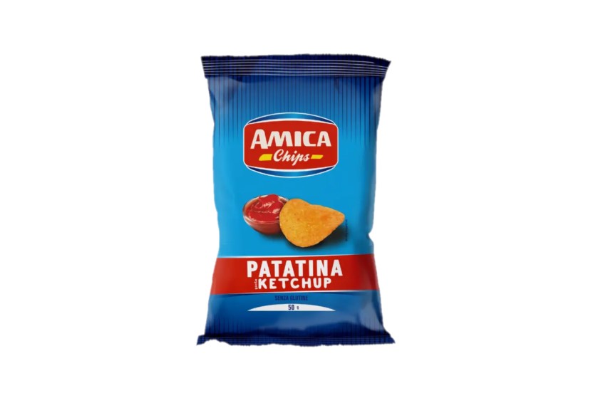 Patatine Ketchup Amica Chips Gr.50