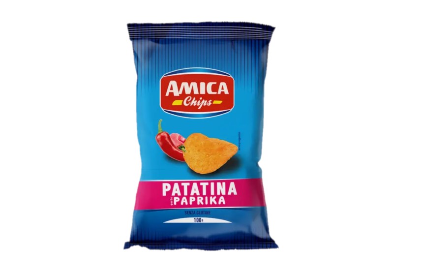 Patatine Paprika Gr.100 Amica Chips
