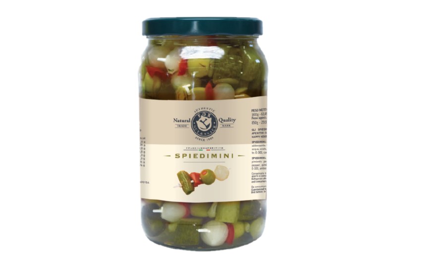 Spiedini di verdure Fox